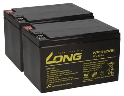 Immagine prodotto di Batteria WP15-12NSE 24V 15Ah (2x12V 15Ah) per e-scooter e-scooter