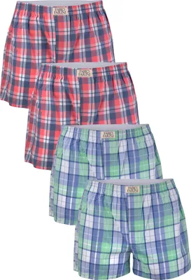 Produktbild von Fabio Farini - 4 Stück Herren Unterhosen - Männer Boxershorts bequeme, weite Passform aus Baumwolle
