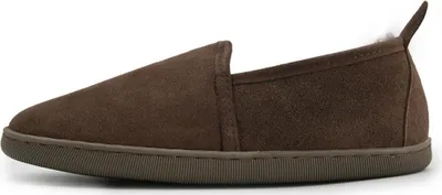 Produktbild von Lammfell Hausschuhe - HUBERT - Schuhgröße: EUR 42 | Farbe: Braun