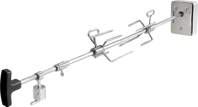 Produktbild von TAINO Drehspieß PLATINUM BLACK 2+1 3+1 Grillspieß Fleischspieß mit Motor