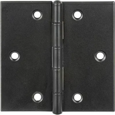 Produktbild von Vormann Scharnier Stahl 6 x 6 cm schwarz
