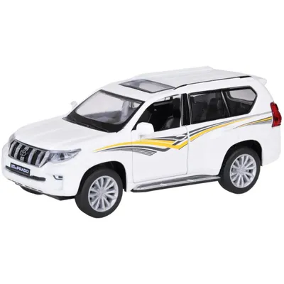 Produktbild von Metallauto-Modell TOYOTA LAND CRUISER PRADO mit Licht und Sound, SUV ZA5056