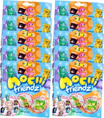 Produktbild von DeAgostini Mochi Friendz Sammelfiguren mit Wendekostüm Figur - 10 Tüten