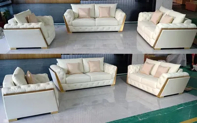 Produktbild von Sofa Couch Garnitur Möbel 3 tlg. Set Sofgarnitur Einrichtung Couchen