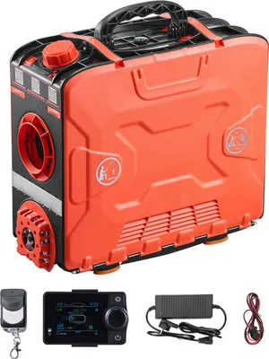 Produktbild von SucceBuy Diesel-Luftheizung 8 kW DC 12 V tragbares Komplettsystem mit Bluetooth-App-Steuerung, Fernbedienung und LCD-Bildschirm, 4,5 L Kraftstofftank für Fahrzeuge, Transporter und Wohnmobile