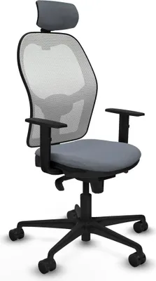Image de Chaise de bureau avec appui-tête Piqueras y Crespo 1D036N2 Gris