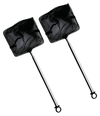 Image de 4 filets télescopiques pour aquarium et poissons
