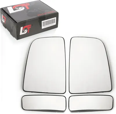 Produktbild von 2x Außenspiegel Glas konvex Set links rechts für Mercedes-Benz für VW ab 2010