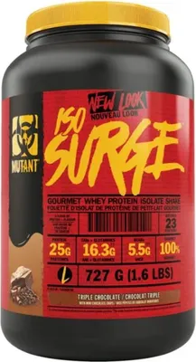 Produktbild von Mutant Iso Surge- 727g Triple Chocolate