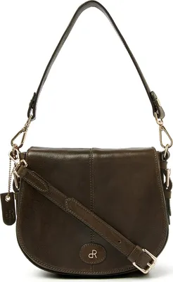 Produktbild von dR Amsterdam Umhängetasche | Leder Schultertasche | Damenhandtaschen | Damen Crossbody Tasche | Milan - 283760 Green