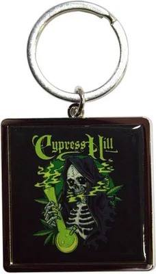 Obrázek produktu pro Cypress Hill - Klíčenka "Skull Bong" RO12258 (jedna velikost) (černá)