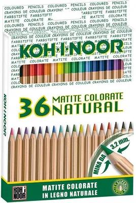 Image de Koh-I-Noor Studio Natural Multicolore 36 pièce(s)