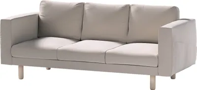 Produktbild von Dekoria Bezug für Norsborg 3-Sitzer Sofa, beige, Norsborg 3-Sitzer Sofabezug