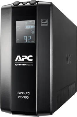 Produktbild von APC by Schneider Electric Back UPS PRO - BR900MI - USV 900VA (6 IEC Ausgänge, Multifunktionsdisplay, 1GB Netzwerk Datenleitungsschutz)
