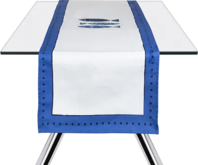 Zdjęcie produktu dla Bieżnik Excelsa bawełna Ocean 45x140 cm kolorowy