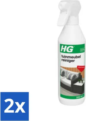 Produktbild von HG Gartenmöbelreiniger 500 ml - Vorteilspack - 2 Stücke