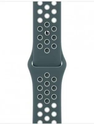 Produktbild von Apple MJ6G3ZM/A Intelligentes tragbares Accessoire Band Grün, Silber Fluor-Elastomer