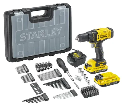 Produktbild von STANLEY FATMAX V20 Akku-Bohrschrauber,bürstenlos, 2-Gang, SFMCD700D2A-QW