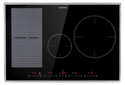 Zdjęcie produktu dla Klarstein Delicatessa 60 Hybrid Prime, płyta indukcyjna, 7000 W, 4 pola grzewcze