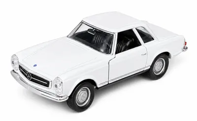 Produktbild von Mercedes-Benz 1963 230SL Metall Modellauto Modell Auto Spielzeugauto Kinder Geschenk 3 (Weiss)