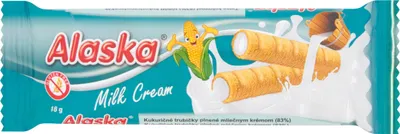 Produktbild von Maisröllchen Mit Milchcreme (18G) – Glutenfreier Snack