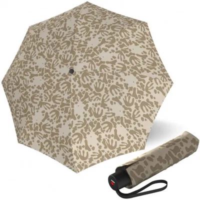 Zdjęcie produktu dla Knirps KNIRPS A.050 MEDIUM Organic Moon - elegancki damski parasol składany