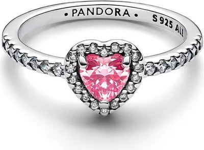 Immagine prodotto di Anello cuore da donna Timeless, argento, zirconi di PANDORA