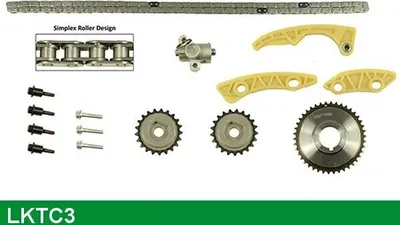 Produktbild von LUCAS LKTC3 Steuerkettensatz Steuerkette für OPEL ZAFIRA B (A05) Astra G CC (T98) Zafira A (T98) Vectra C Caravan (Z02) Vectra C Limousine (Z02)