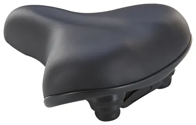 Produktbild von Selle Royal Touren-City-Sattel, Vollschaumpolsterung mit Zug- und Druckfedern, schwarz; 6594