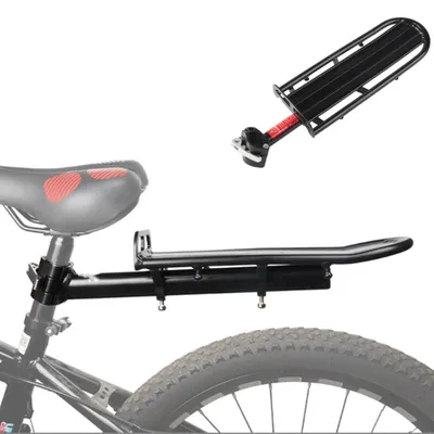 Obrázok produktu pre Hliníkový nosič na bicykel, nosnosť 15 kg, nastaviteľný, rýchla montáž