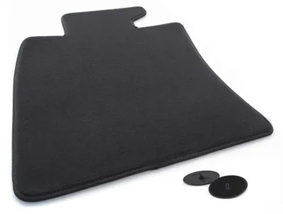 Image de Tapis de sol conducteur Mini Clubman Cooper One JCW R55 R56 (2006-2014) Tapis de sol côté conducteur en velours noir