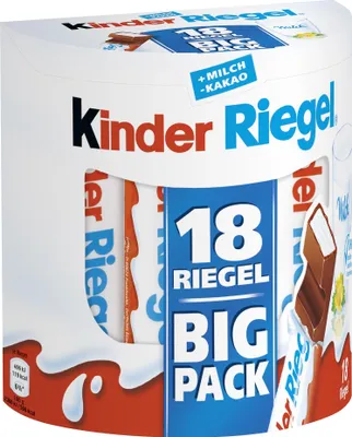 Produktbild von Ferrero Kinder Schoko-Riegel, 18 St.