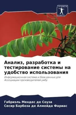 Produktbild von Analiz, razrabotka i testirowanie sistemy na udobstwo ispol'zowaniq