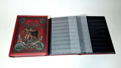 Produktbild von Briefmarkenalbum Einsteckalbum 60 schwarze Seiten Nostalgie-Album "Adelgardia"
