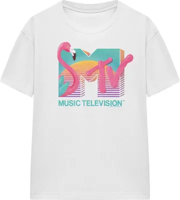Image de MTV - T-shirt homme/femme unie TV15817 (XL) (Blanc)