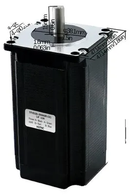 Zdjęcie produktu dla Silnik krokowy, NEMA 23, sterownik DM556, moment obrotowy 2.5 Nm, zestaw 4 sztuk