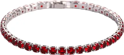 Produktbild von Frauen Armband Hip Hop Zirkonia Poliert Kupfer Einfache Stil Handgelenk Armreif Bankett Hochzeit Partei Schmuck