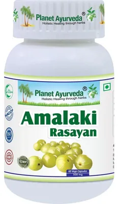Obrázok produktu pre Amla Amalaki Rasayan - Imunita, Vitalita - 500mg 60 kapsúl