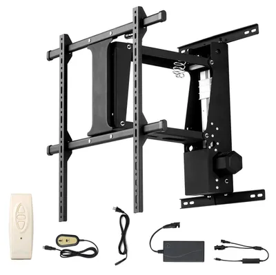 Zdjęcie produktu dla Uchwyt TV sufitowy elektryczny 32–65" 40 kg regulowany motorized flip-down