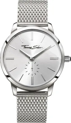 Produktbild von Thomas Sabo Uhr für Damen mit Quarzwerk und Edelstahl-Meshband