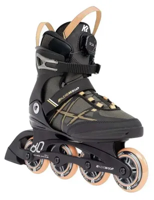 Produktbild von K2 Inline Skates ALEXIS 80 BOA, Damen, Größe 36,5 Grau/Coral