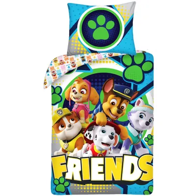 Produktbild von Povlečení Paw Patrol Friends bavlna 140x200 70x90