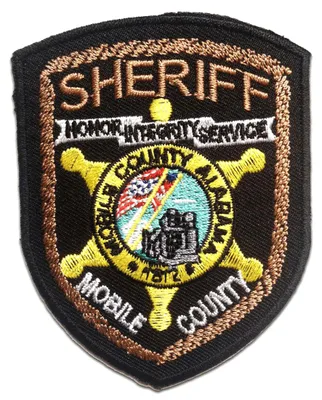 Obrázek produktu pro Sheriff Logo - nášivka, Nažehlovací nášivka, Nažehlovací nášivka, Nášivka, Nažehlovací, Velikost: 6,8 x 8,5 cm