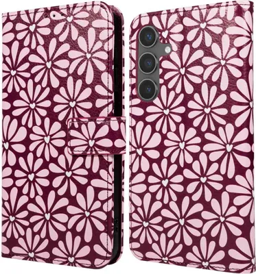 Zdjęcie produktu dla imoshion Design Bookcase dla Samsung Galaxy S24 - Bloom Love Blush