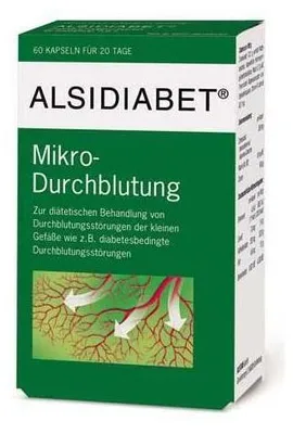 Immagine prodotto di Alsidiabet Microcircolazione Diabetica 60 Capsule
