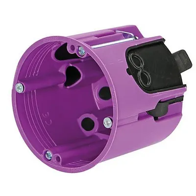 Obrázek produktu pro Dutinová stěna data/síť do. Oranžová ECON T74mm - Dutá nástěnná krabice 68x68mm 9280-22