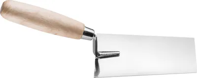 Zdjęcie produktu dla Szpachla Hardex *26* 16x8cm z drewnianym uchwytem ze stali nierdzewnej