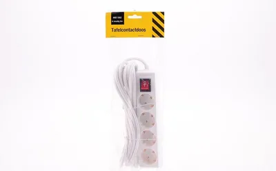 Imagen del producto de Caja de conexión para mesa, 4 salidas, RA+SCH, 5 metros.