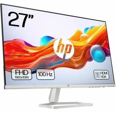 Produktbild von HP Series 5 27-Zoll-Monitor FHD -Serie 5 – 527sf, 68,6 cm (27"), 1920 x 1080 Pixel, Full HD, LCD, 5 ms, Weiß
