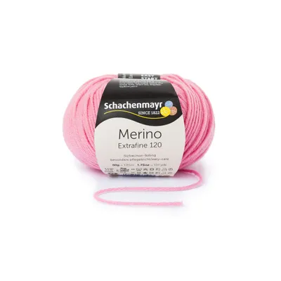 Immagine prodotto di Schachenmayr Merino Extrafine 120, 50 g Tearose Filati per maglieria a mano